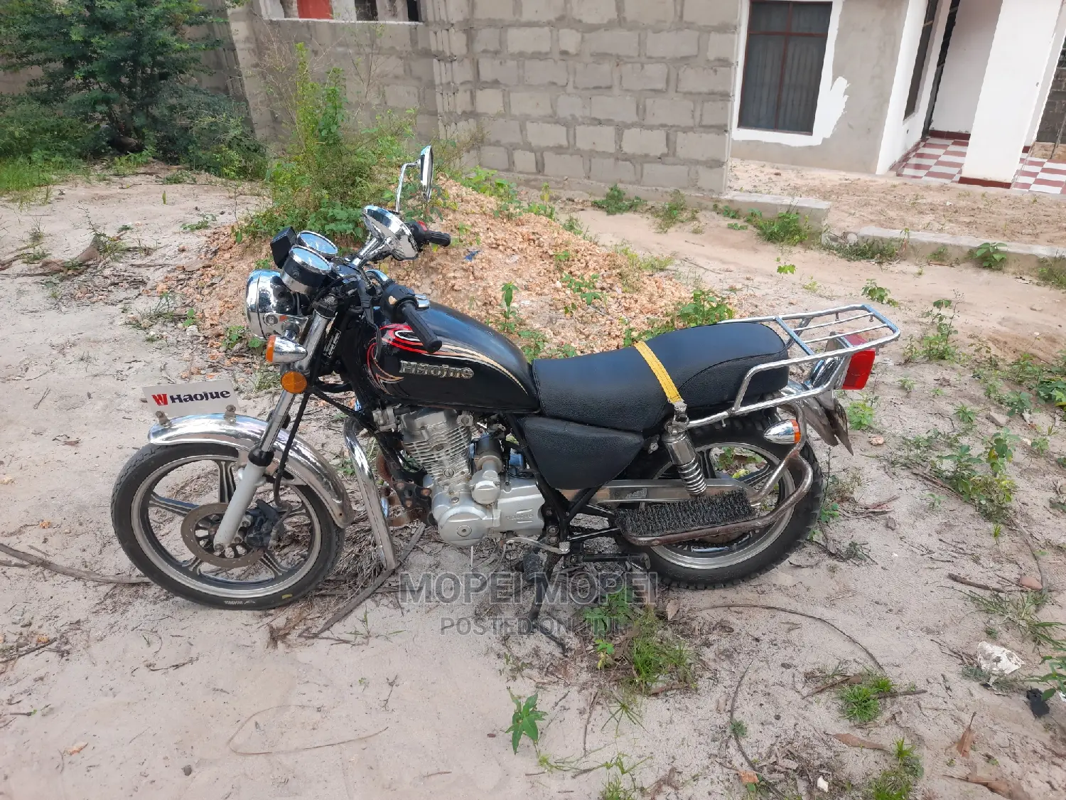 Haojue HJ125-8F 2021 Black