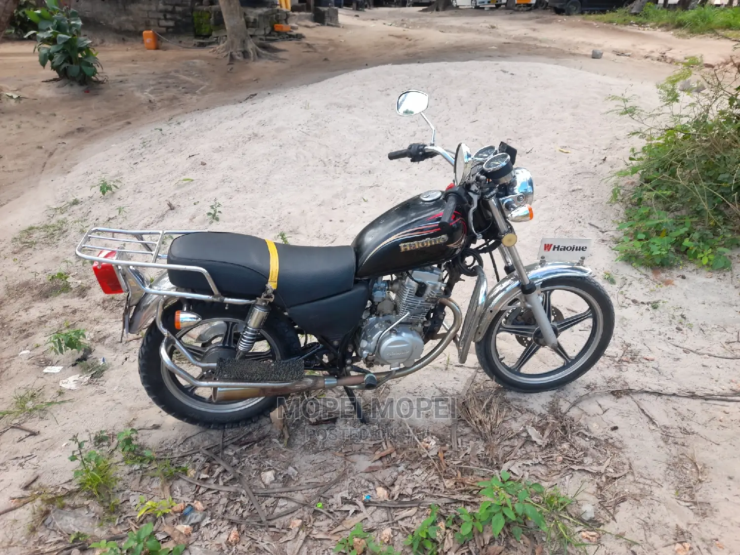 Haojue HJ125-8F 2021 Black