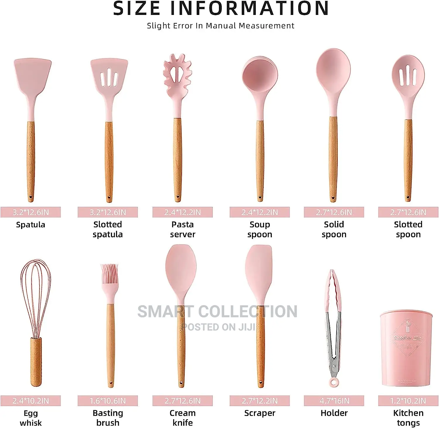 12PCS Silicone Utensils for Cooking