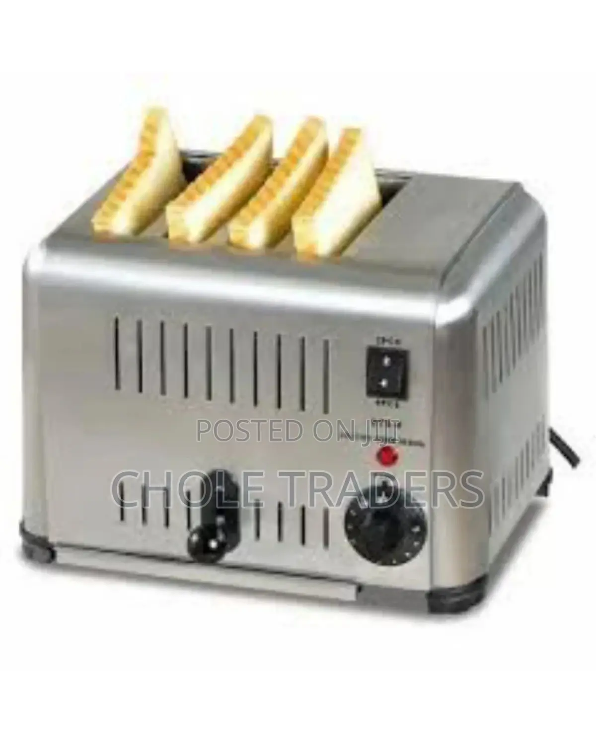 4 Slice Commercial Electric Pop Up Toaster