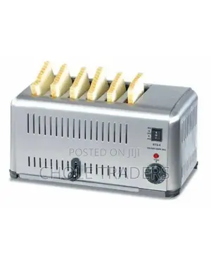 6 Slice Commercial Electric Pop Up Toaster