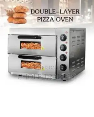 Commercial Double Layer Electric Pizza Oven