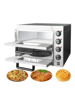 Commercial Double Layer Electric Pizza Oven
