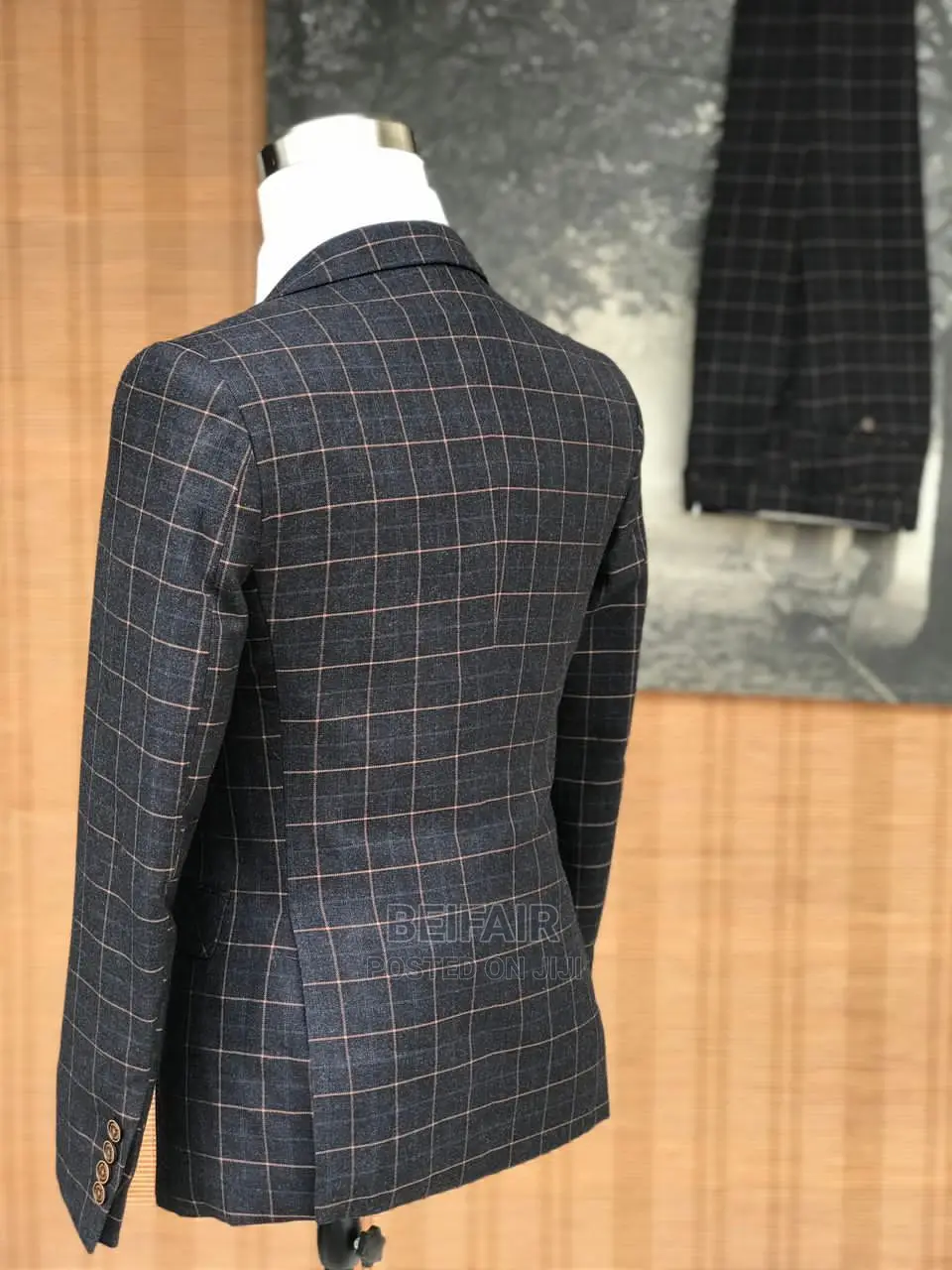 Men's Suits| Suti Za Kiume | Draft Suits | Blue | Black