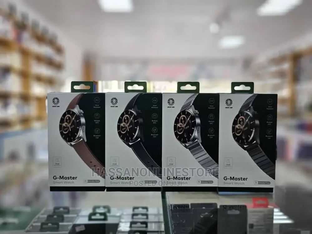 Green Lion G-master Smart Watch - Silver