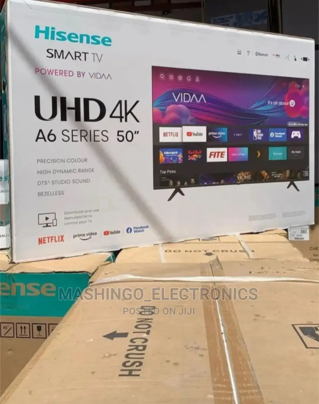 Hisense Smart Tv 50 Inchs Uhd-