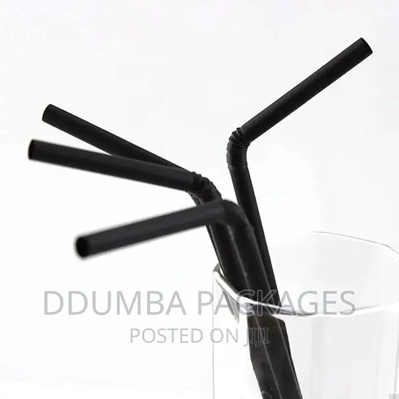Black Straw For 250pcs