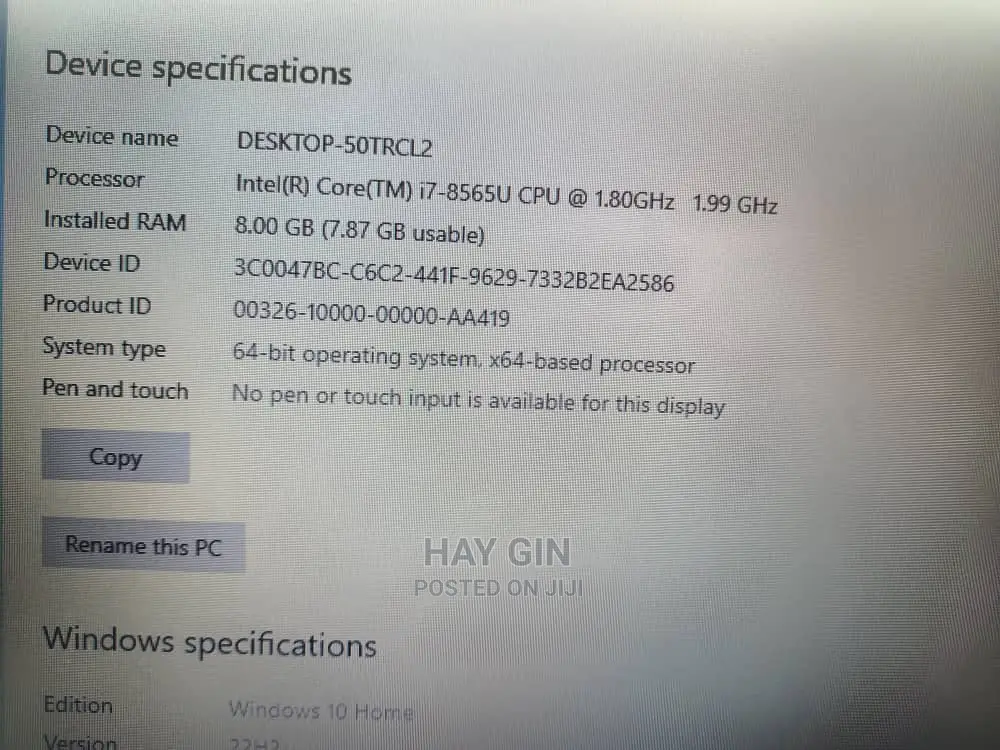 New Laptop HP ProBook 450 8GB Intel Core I7 SSD 512GB