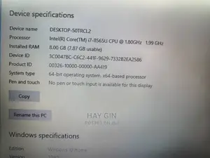 New Laptop HP ProBook 450 8GB Intel Core I7 SSD 512GB