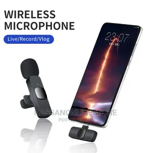 Wireless Microphone for Mobile Type-C Lightning -