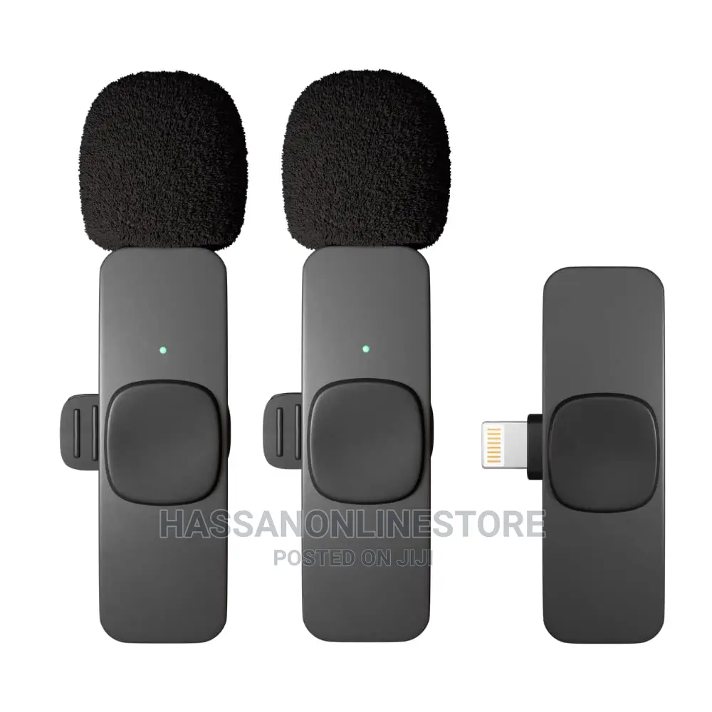 Wireless Dual Microphone for iPhone and Android