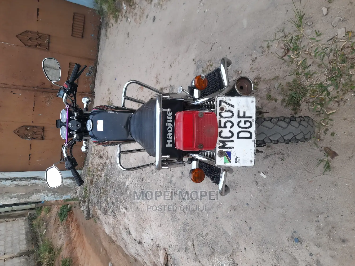 Haojue HJ125-8F 2022 Black