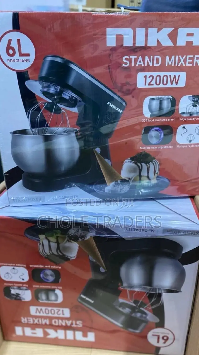 6-Litres Nikai Stand Mixer
