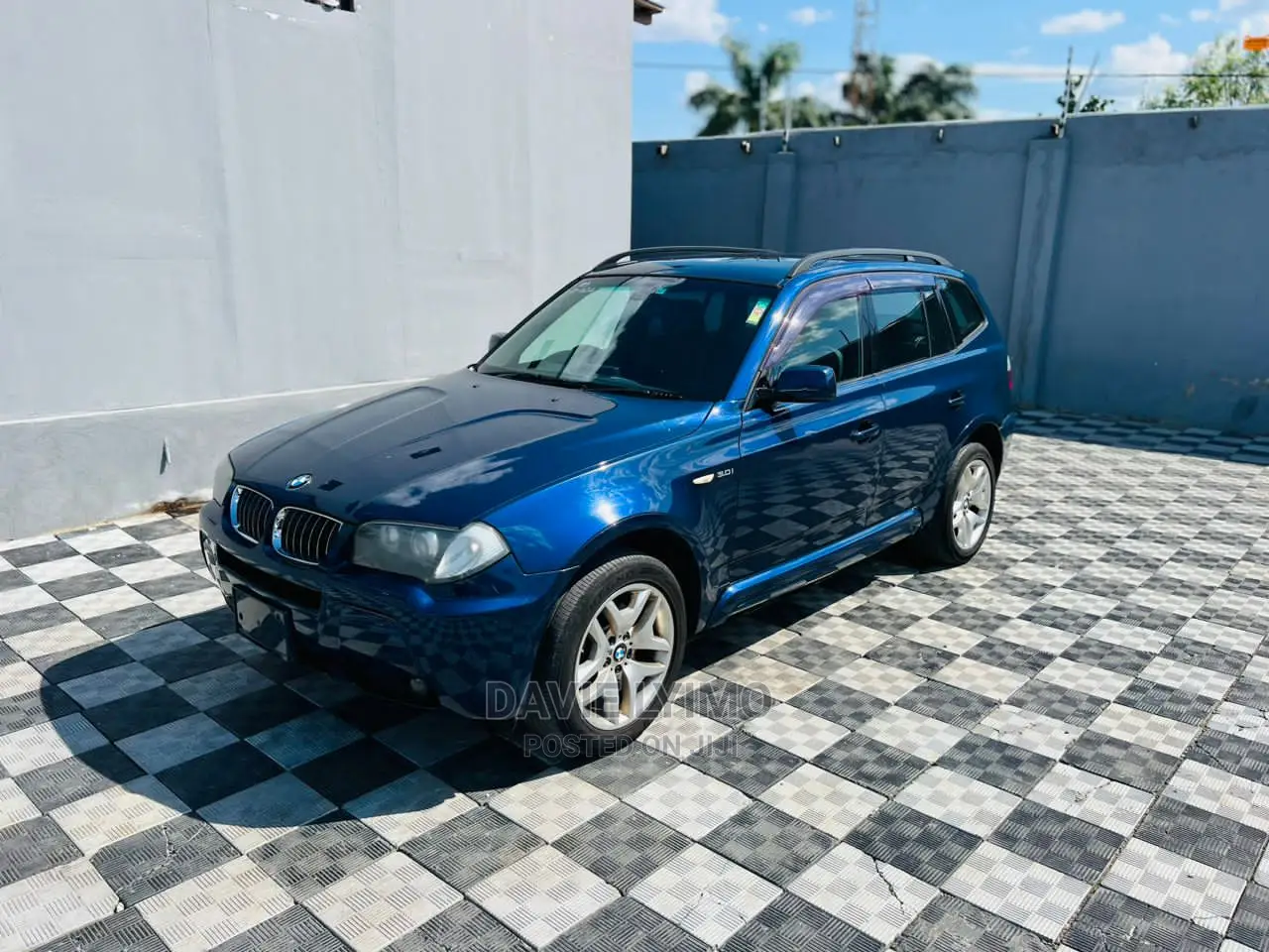 BMW X3 3.0i 2005 Blue