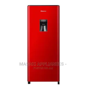 Hisense Red Fridge Freezer H235RRE 177 Liter Water Dispenser