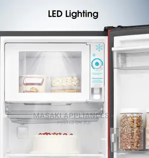 Hisense Red Fridge Freezer H235RRE 177 Liter Water Dispenser
