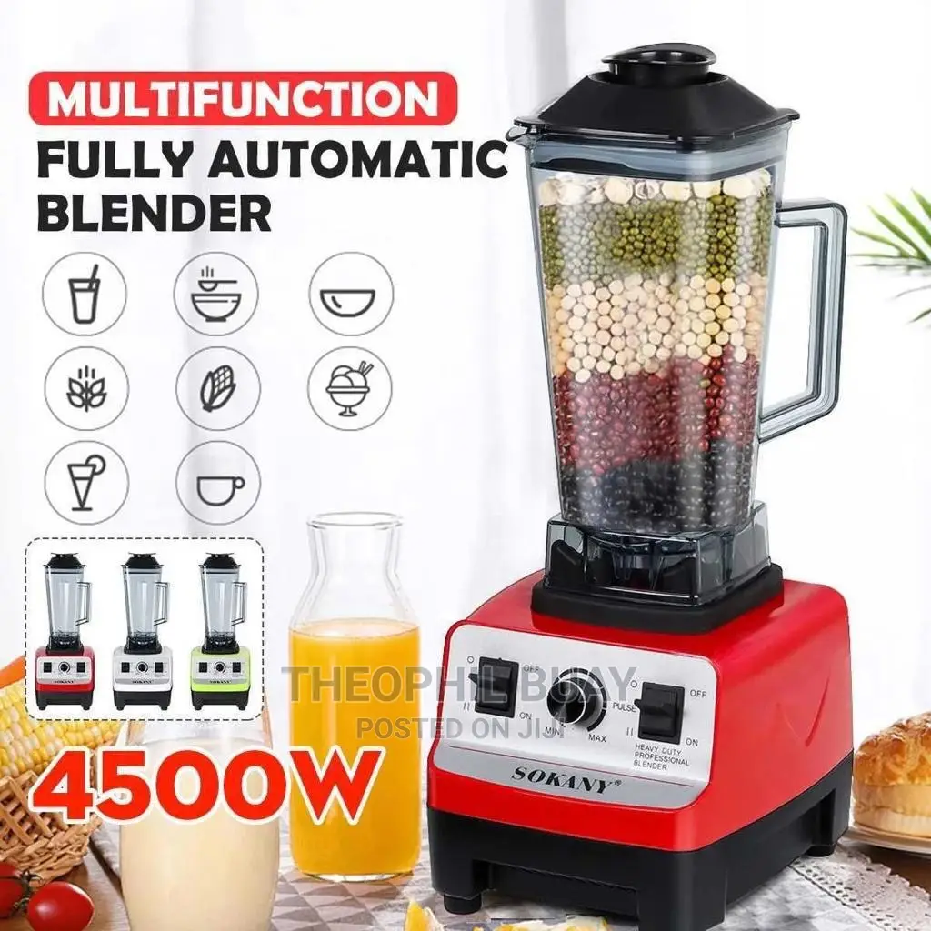 Multi Automatic Blender 4500W 2L Heavy Duty