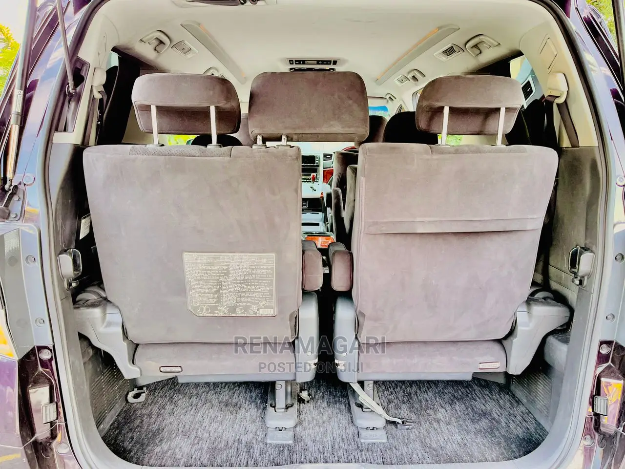 Toyota Vellfire 2012 Purple