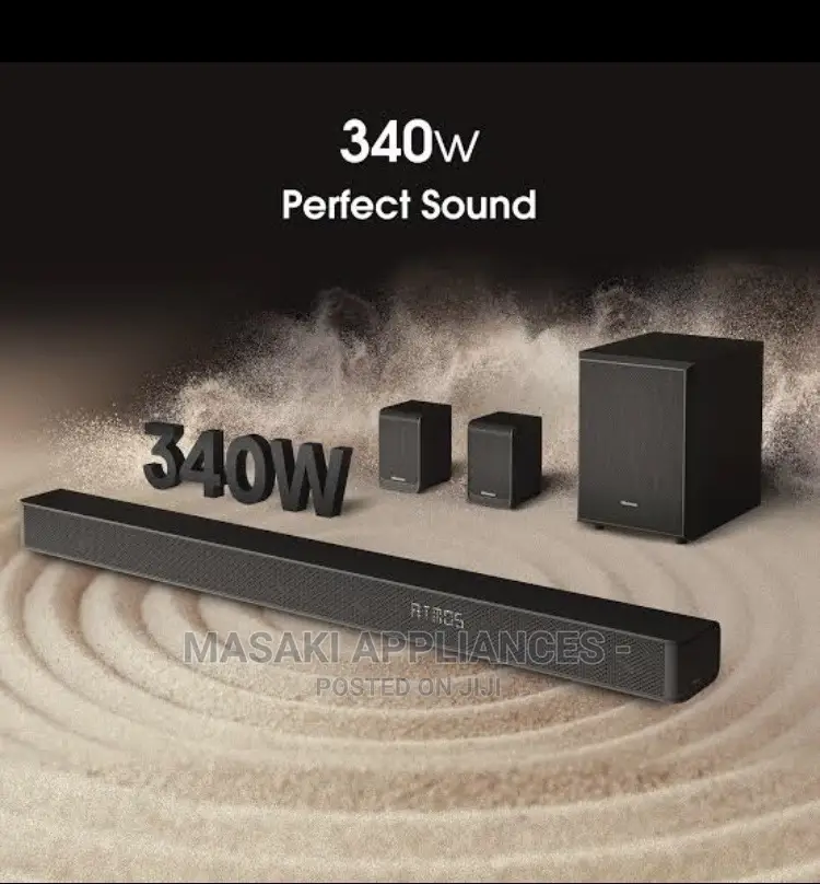 Hisense AX5100G Soundbar 5.1ch 340W Dobly Wireless Subwoofer