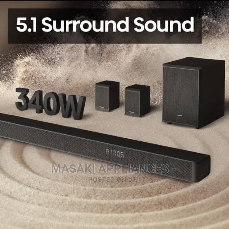 Hisense AX5100G Soundbar 5.1ch 340W Dobly Wireless Subwoofer