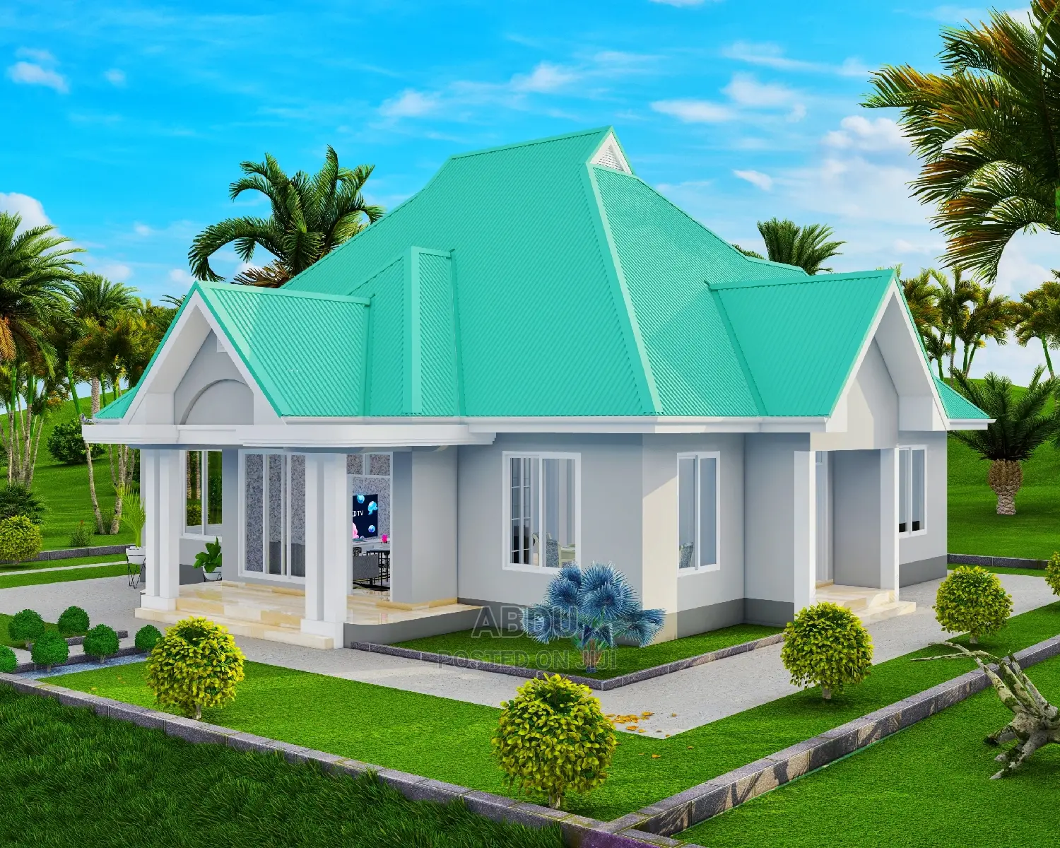 4 Bedrooms House Design