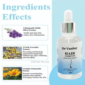 STOP HAIR SERUM,(Dawa Ya Kuondoa Ndevu Vinyweleo Milele )