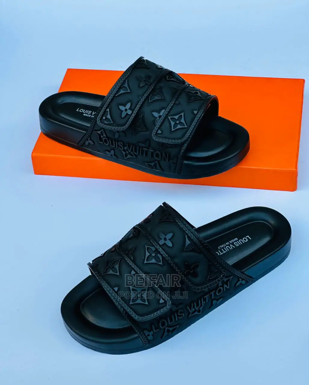 Original Louis Vuitton Men's Sandals | Sendo Za Kiume