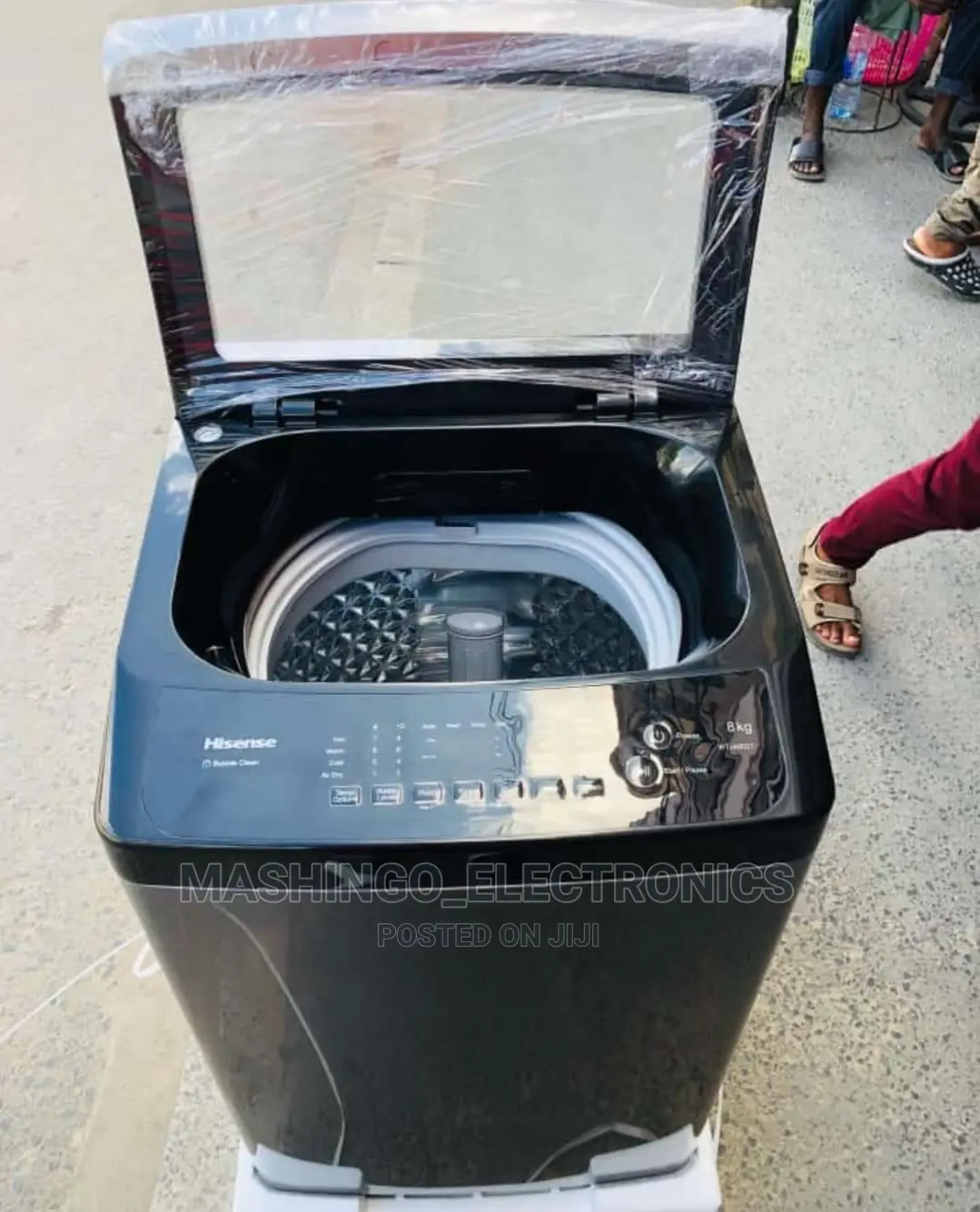 Hisense Automatic Washing Mashine Top-Loader 8kg Bei Za OFA