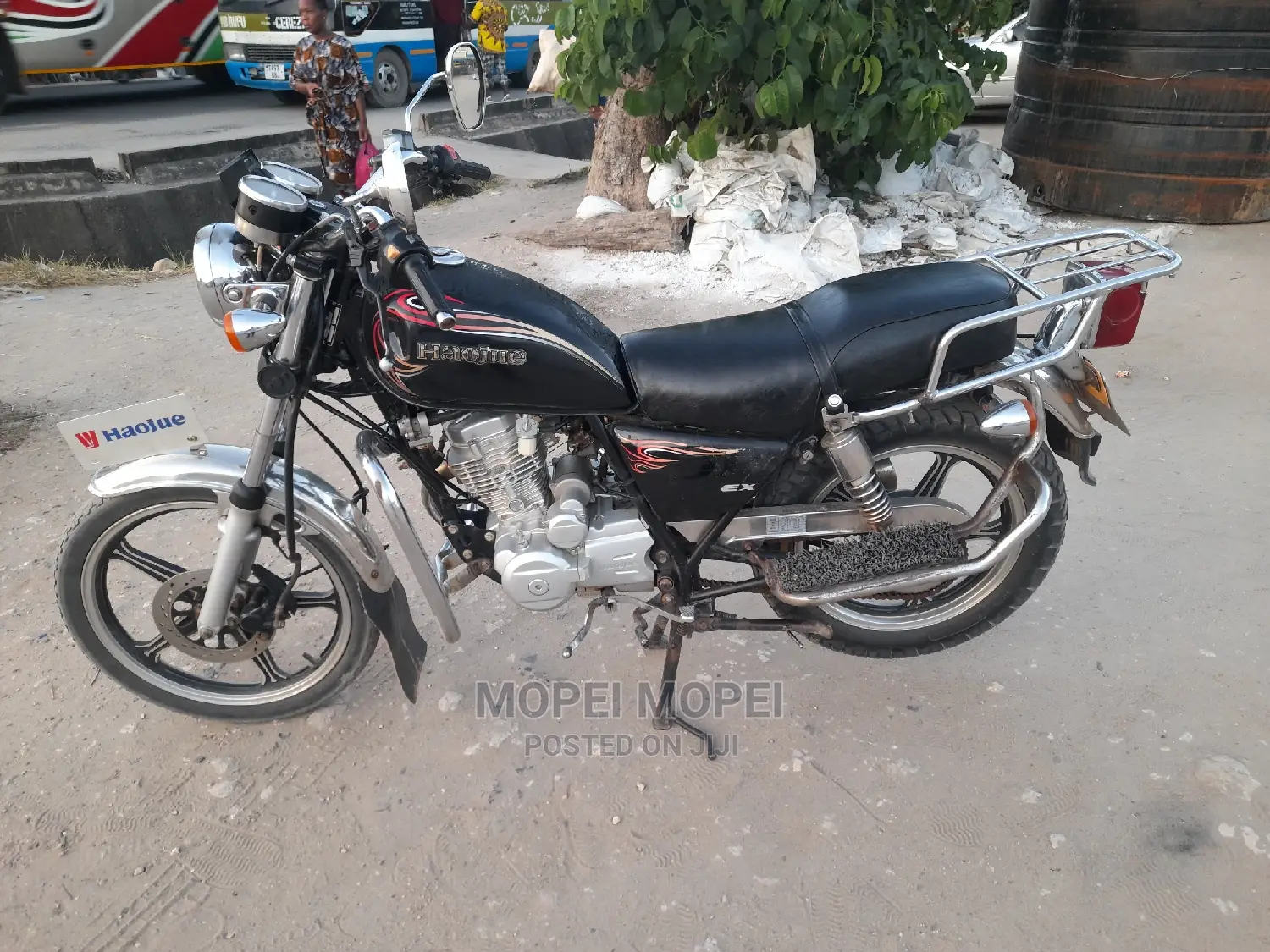 Haojue HJ125-11A 2022 Black