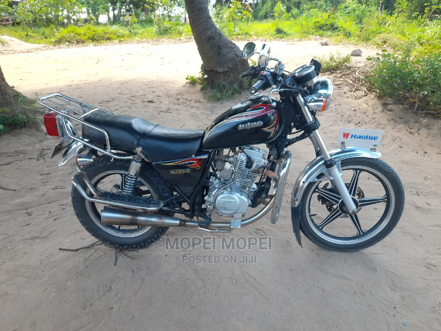 Haojue HJ125-8F 2022 Black