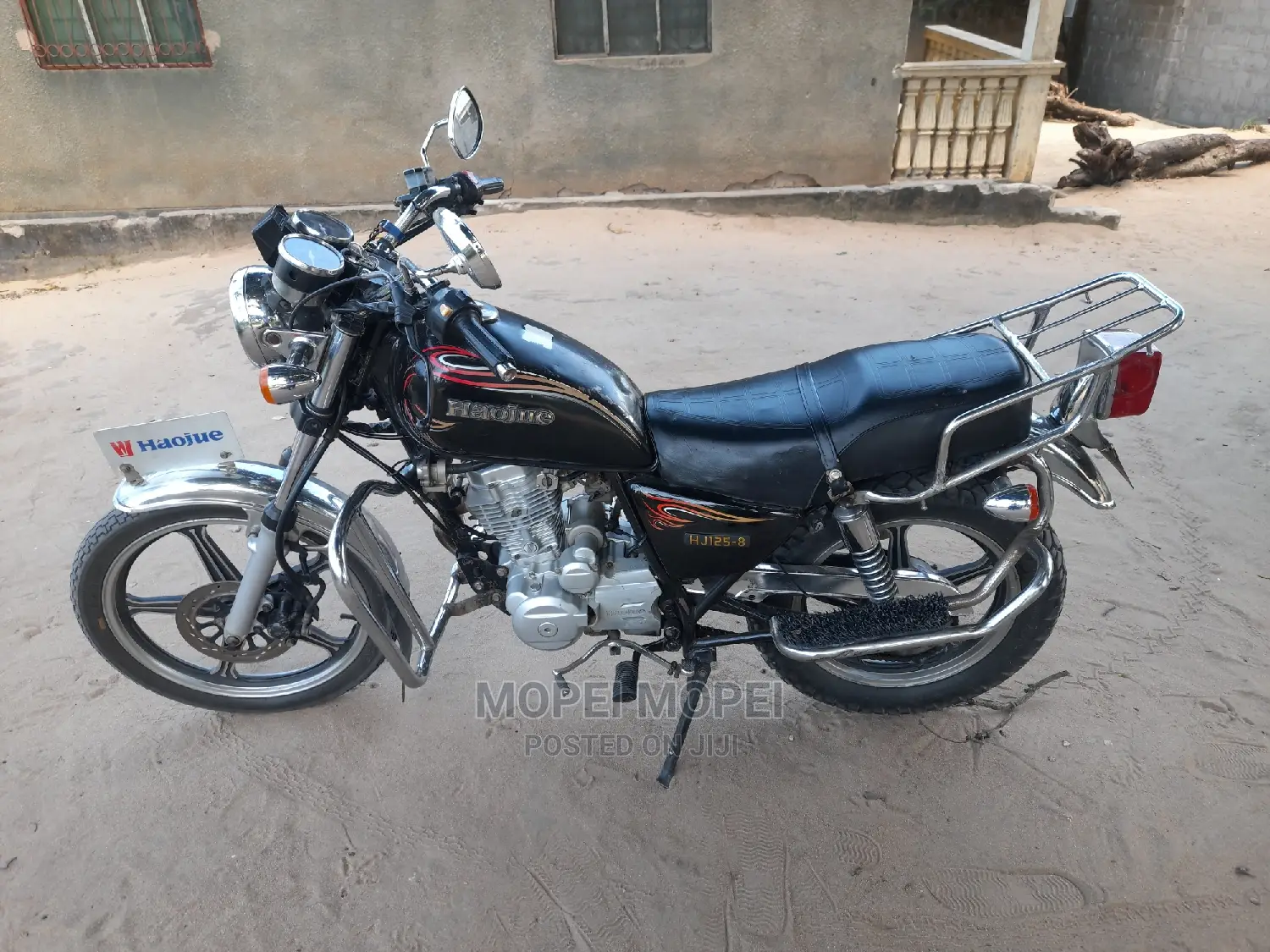 Haojue HJ125-8F 2022 Black