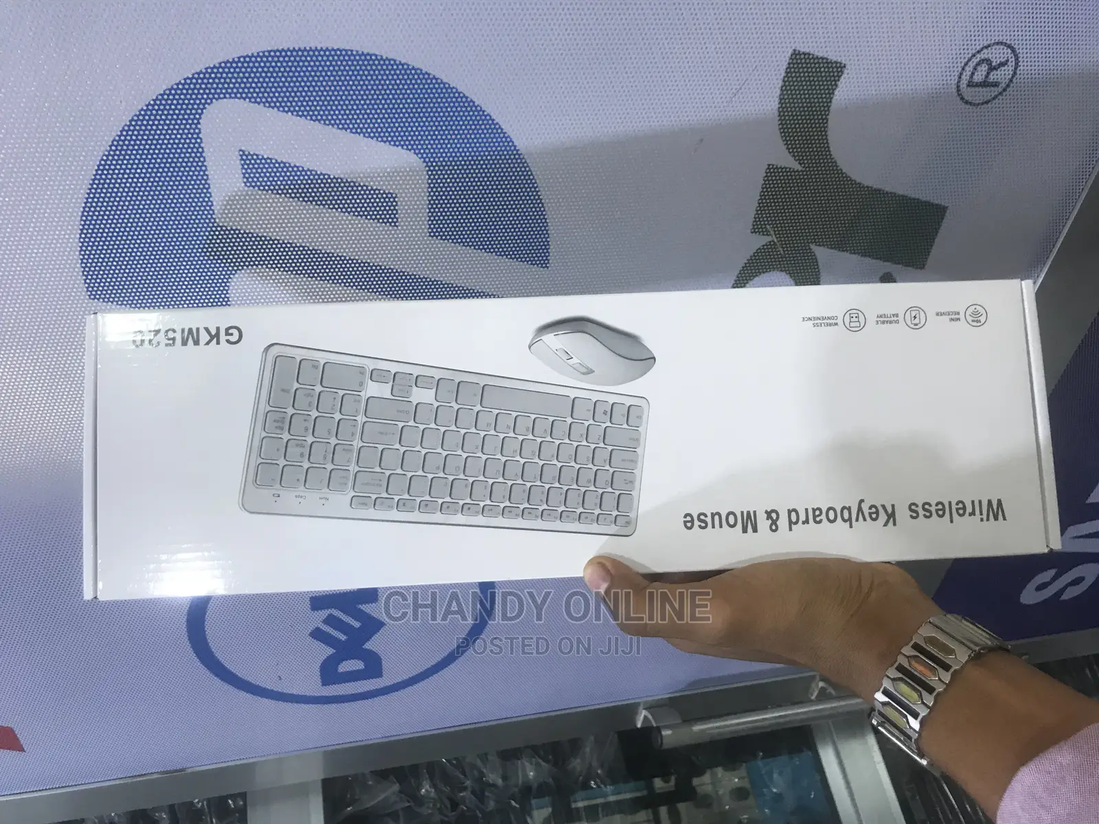 Wireless Keyboard and Mouse Kombo
