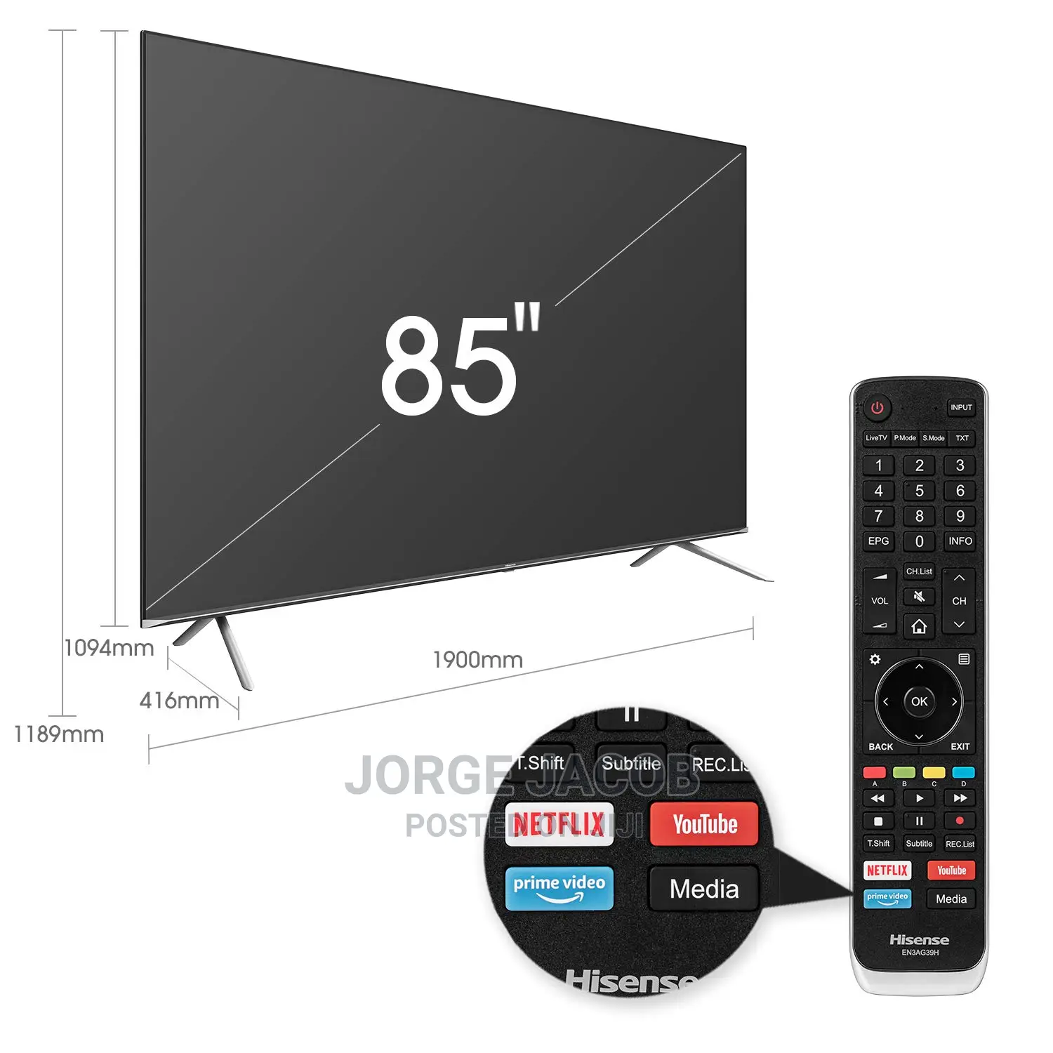 Hisense Smart Tv Inch 85