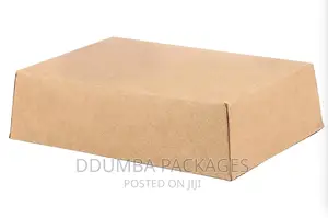 Kraft Brown Food Boxes(Disposable Kraft Papers) Per 50 PCS