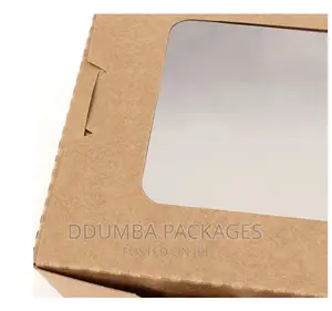 Kraft Brown Food Boxes(Disposable Kraft Papers) Per 50 PCS