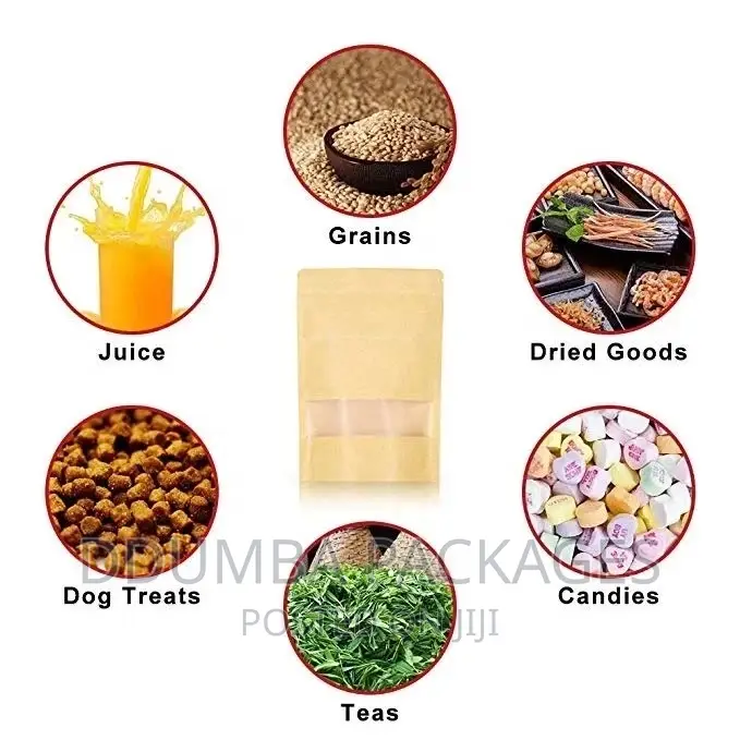 1kg Zipper Bags Per 100pcs