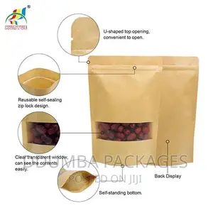 500 Gram Zipper Bags Per 100pcs
