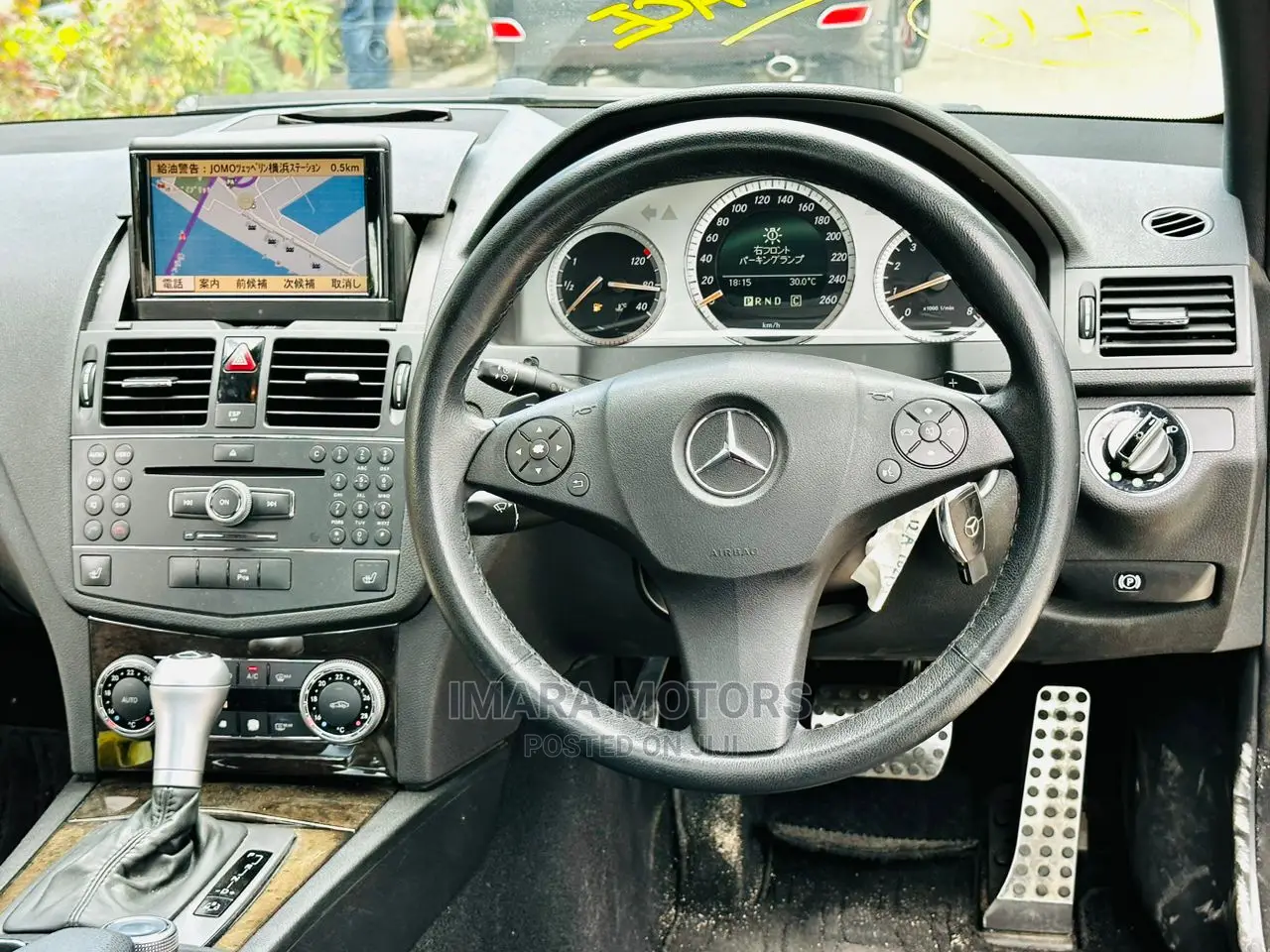 Mercedes-Benz C-Class 2008 Black