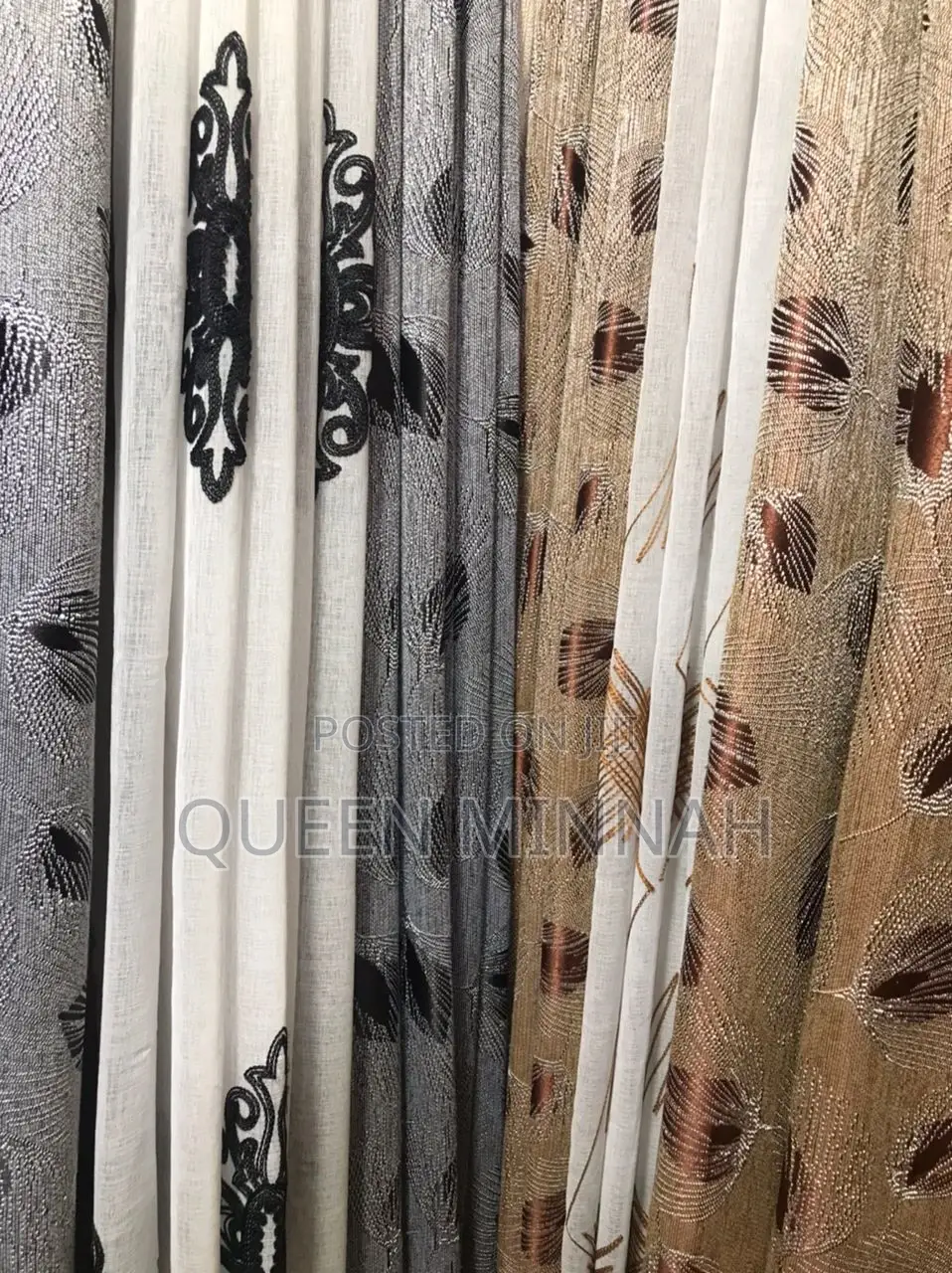 Living Room Curtains (Pazia Za Majumbani Na Office)