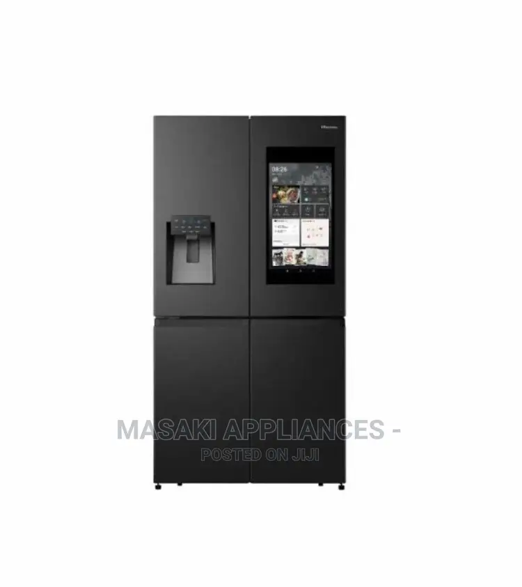 Hisense 541l Smart Touchscreen 4 Door Fridge Freezer H750fsb