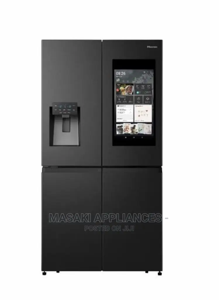 Hisense 541l Smart Touchscreen 4 Door Fridge Freezer H750fsb