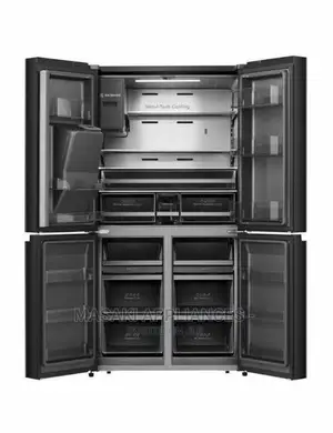 Hisense 541l Smart Touchscreen 4 Door Fridge Freezer H750fsb