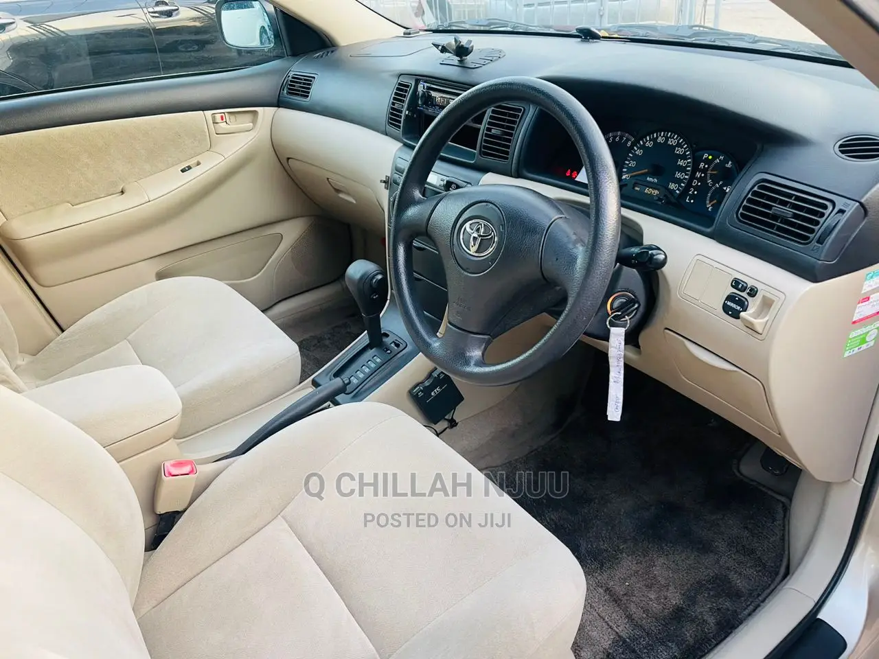 Toyota Allex 2003 Gold
