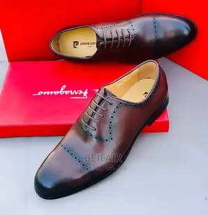 Genuine Leather Shoes | Viatu Vya Ngozi Halisi