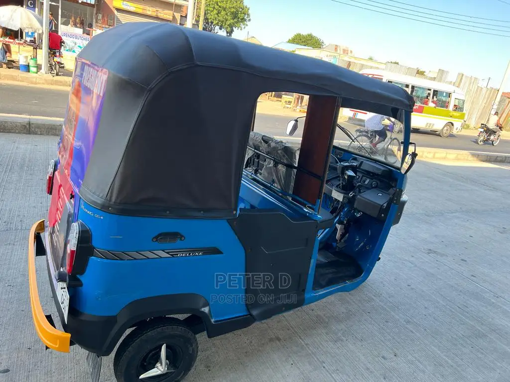 TVS King Deluxe Plus iTouch Start 2023 Orange