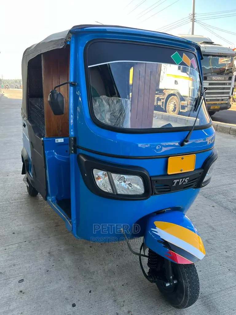 TVS King Deluxe Plus iTouch Start 2023 Orange