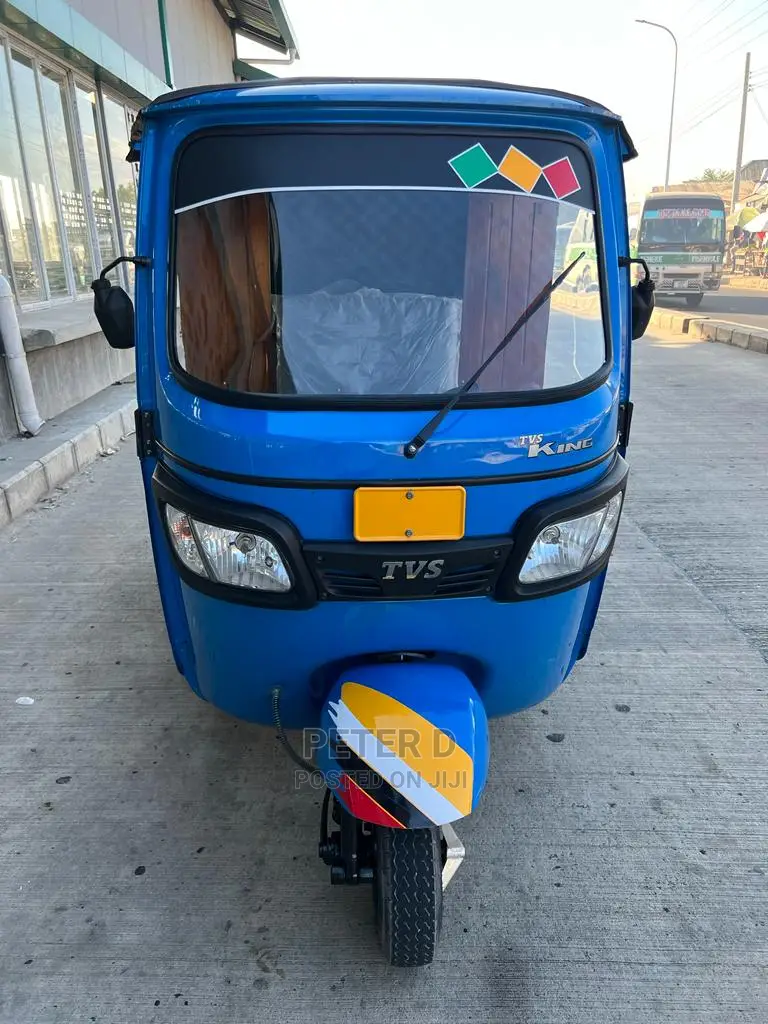 TVS King Deluxe Plus iTouch Start 2023 Orange