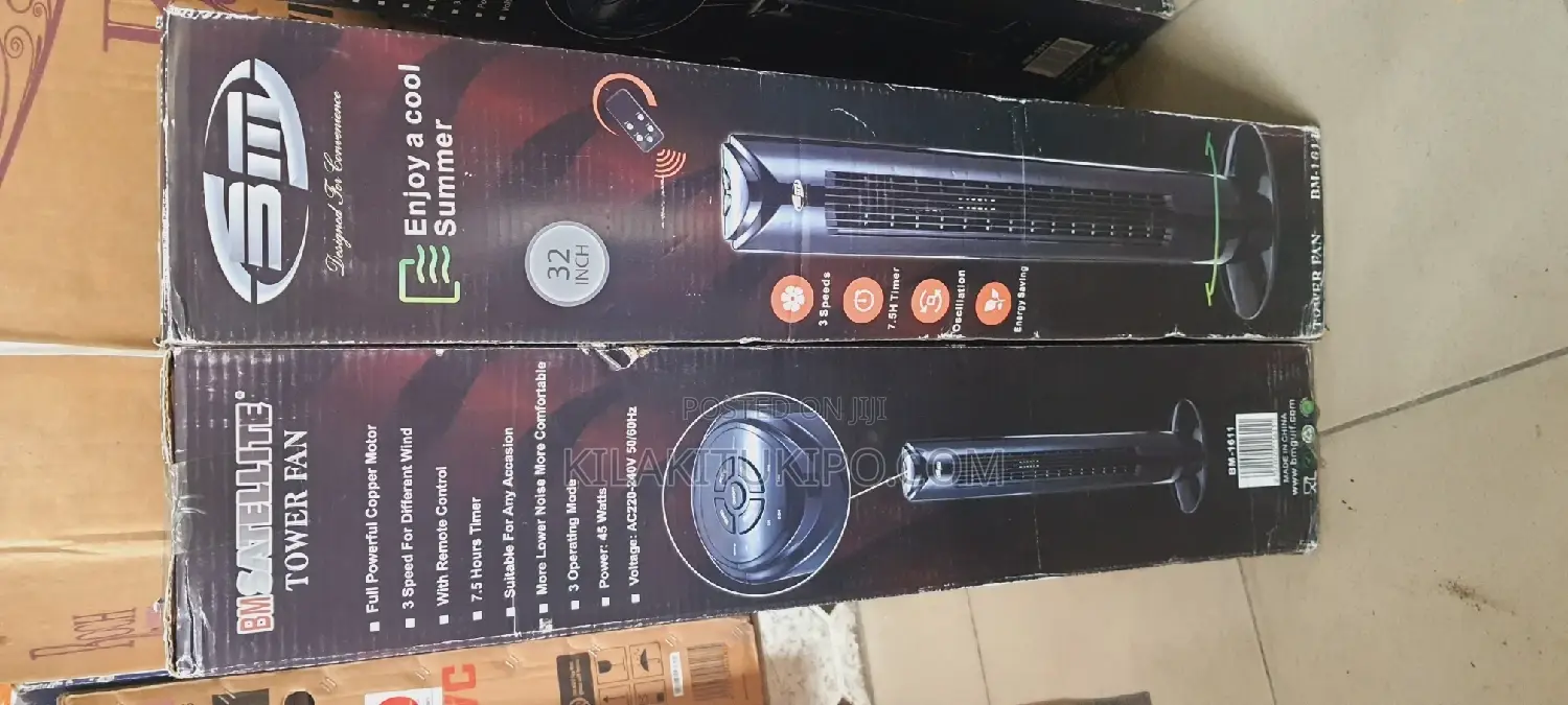 Satellite Tower Fan