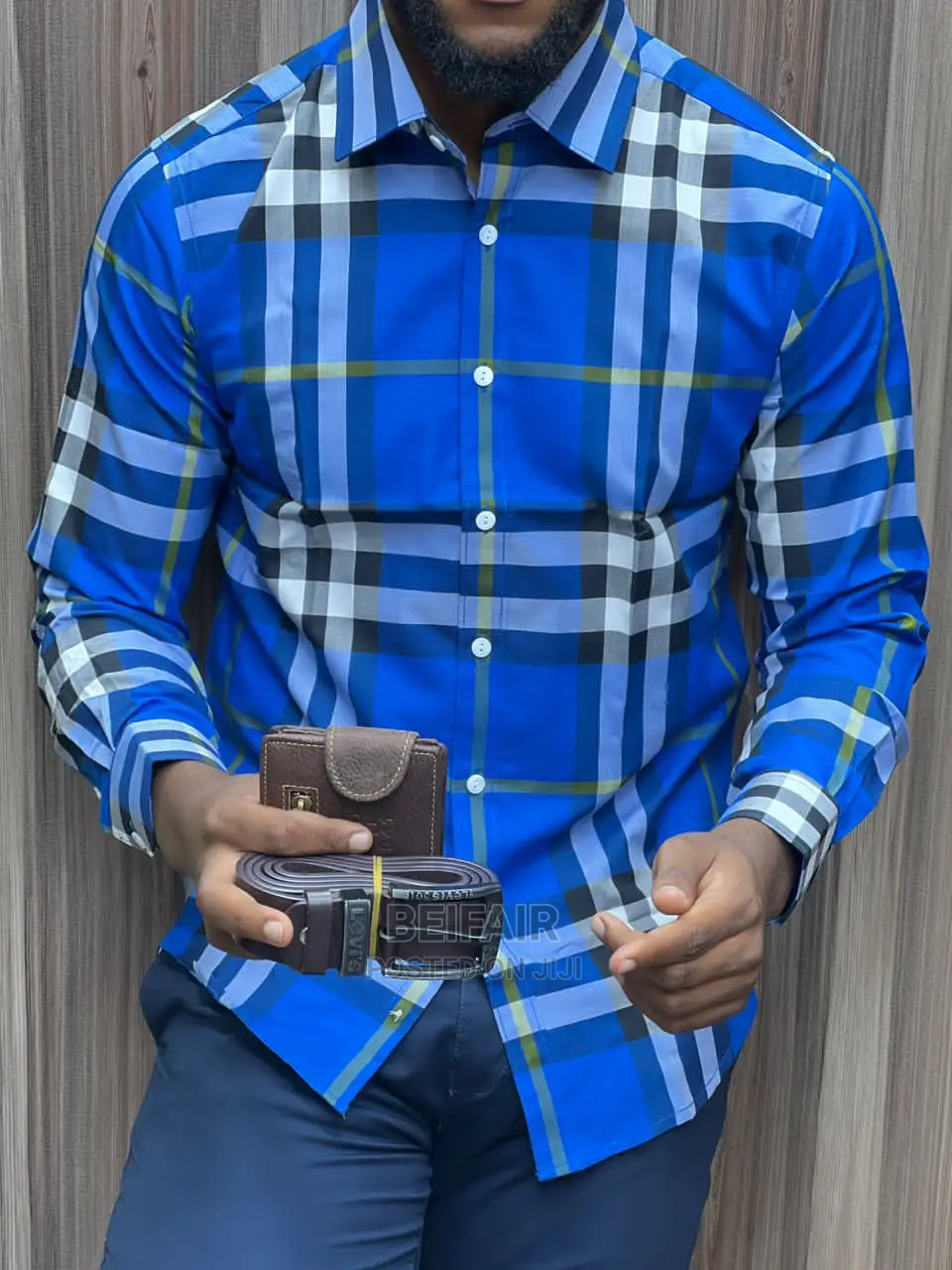 Long Sleeves Draft Shirts | Mashati Ya Kiume Ya Draft