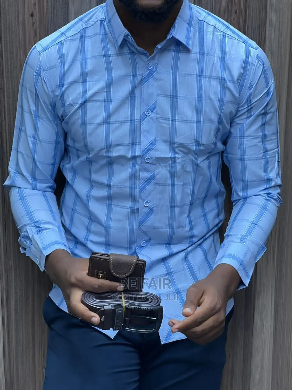 Long Sleeves Draft Shirts | Mashati Ya Kiume Ya Draft